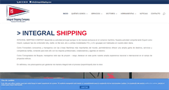 Desktop Screenshot of integralshipping.com