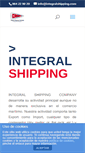 Mobile Screenshot of integralshipping.com