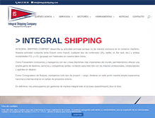Tablet Screenshot of integralshipping.com